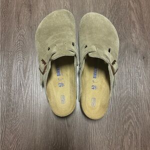 Size 43 EU Taupe Birkenstock Bostons